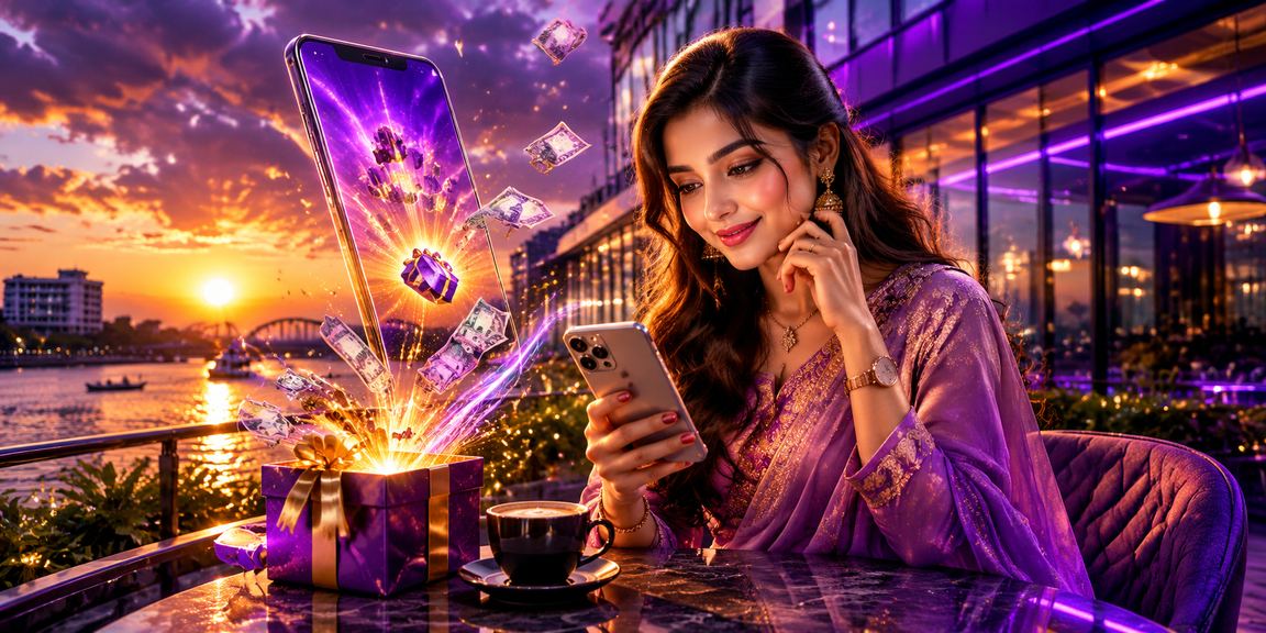 বগুড়ায় নিয়ন আলোয় ku 7777 মোবাইল ক্যাসিনো খেলছেন একজন খেলোয়াড়