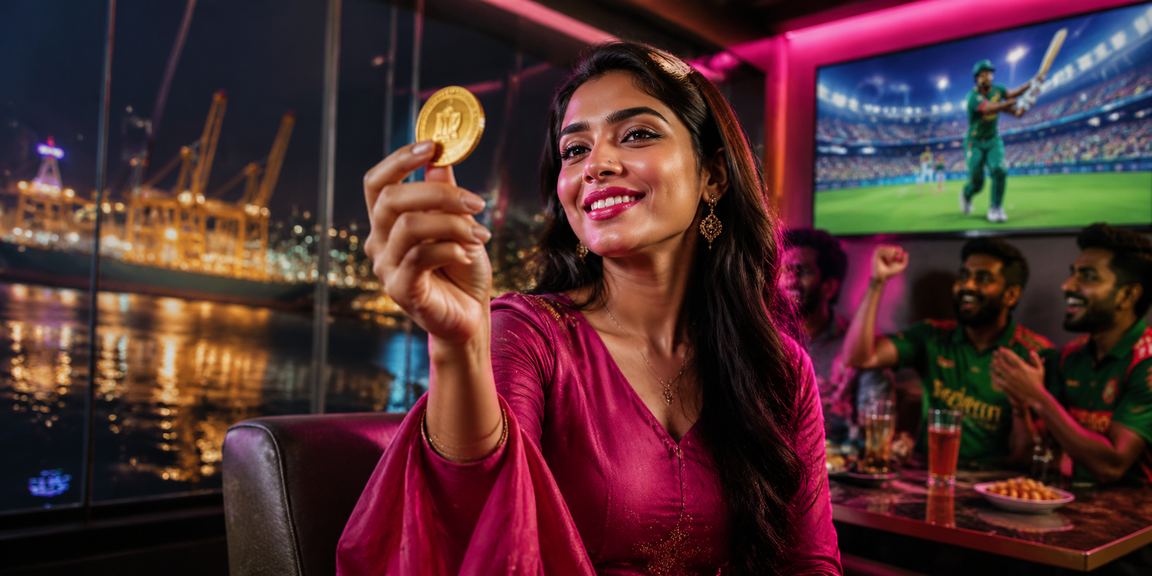 চট্টগ্রামে ক্রিকেট বেটিং উপভোগ করছেন একজন খেলোয়াড়